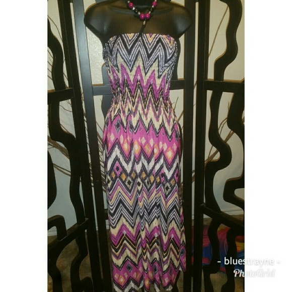 Just Love Dresses & Skirts - Just Love Print Maxi Dress Plus Size 1X